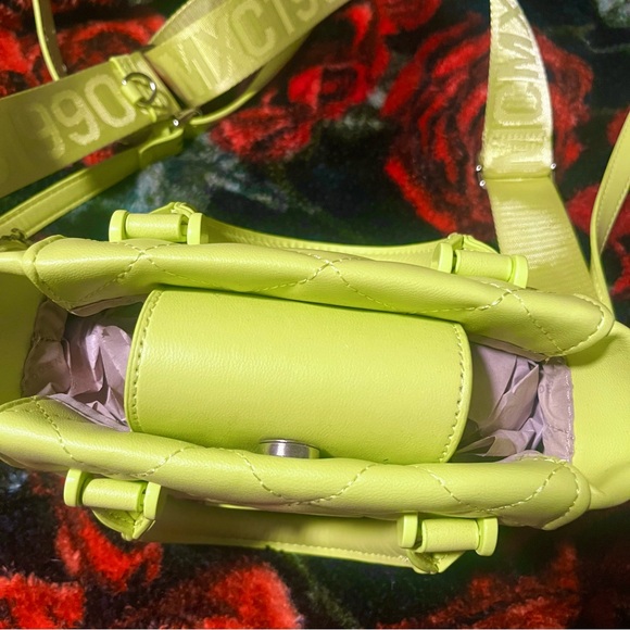 Steve Madden Neon Quilted Mini Bag - Picture 3 of 5